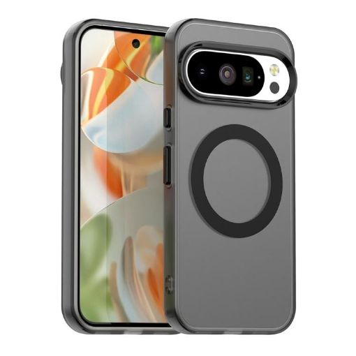 Google Pixel 10 Pro XL Black Candy Magsafe PC Hybrid TPU Phone Case - 1