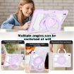 iPad Pro 13 2024 Purple Crystal Armor Case with Pen Slot - 5