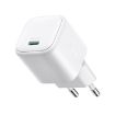 JOYROOM JR-TCG15 30W GaN Mini Charger EU Plug USB-C Type-C White - 1