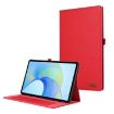 Infinix Xpad Red Fabric Texture Flip Leather Tablet Case - 1