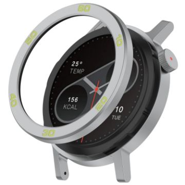 CMF Watch Pro 2 Smart Watch with Metal Bezel Number Ring - Silver Green - 1