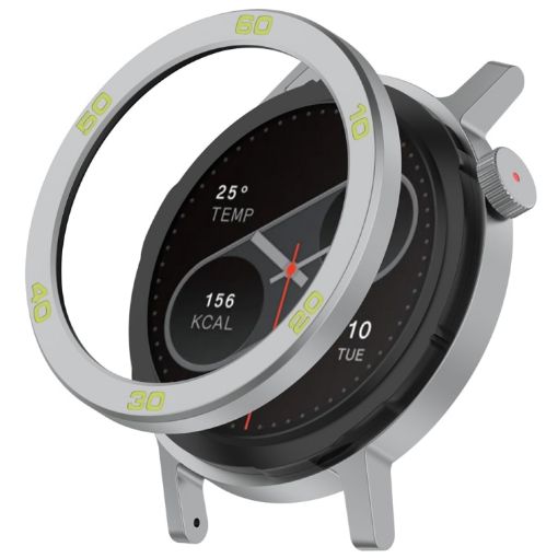 CMF Watch Pro 2 Smart Watch with Metal Bezel Number Ring - Silver Green - 1
