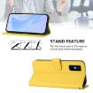 Infinix GT 30 Pro Leather Phone Case with Lanyard - Lemon Yellow - 3