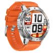 K65 1.43" Smart Watch with Bluetooth Call, Heart Rate & Blood Oxygen - Orange - 2