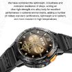 K65 1.43" Smart Watch with Bluetooth Call, Heart Rate & Blood Oxygen - Orange - 5