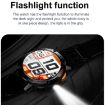 K65 1.43" Smart Watch with Bluetooth Call, Heart Rate & Blood Oxygen - Orange - 8