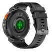 LEMFO K66 Smart Watch 1.85" Bluetooth Call, Heart Rate/Blood Oxygen, Black - 3