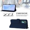Ulefone Note 14 Leather Phone Case with Lanyard - Navy Blue - 3