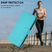 Ulefone Note 14 Lake Blue Leather Phone Case with Lanyard - 6