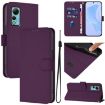 Ulefone Note 14 Violet Leather Phone Case with Lanyard - 1