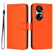 Ulefone Note 17 Pro Orange Leather Phone Case with Lanyard - 2