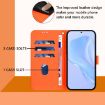 Ulefone Note 17 Pro Orange Leather Phone Case with Lanyard - 4