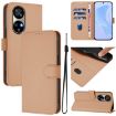 Ulefone Note 17 Pro Leather Phone Case with Lanyard - Nude Color - 1