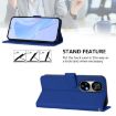 Ulefone Note 17 Pro Dark Blue Leather Phone Case with Lanyard - 3