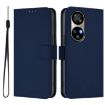 Ulefone Note 17 Pro Leather Phone Case with Lanyard - Navy Blue - 2