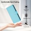 Ulefone Note 17 Pro Sky Blue Leather Phone Case with Lanyard - 5