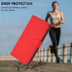 Ulefone Note 18 Ultra Red Leather Phone Case with Lanyard - 6