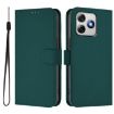 Ulefone Note 18 Ultra Dark Green Leather Phone Case with Lanyard - 2