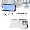 Ulefone Note 18 Ultra White Leather Phone Case with Lanyard - 3