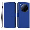 Tecno Camon 40 Premier Dark Blue Leather Phone Case with Lanyard - 2