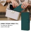 Tecno Camon 40 Premier Dark Green Leather Phone Case with Lanyard - 5