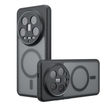Xiaomi 14 Ultra Armor MagSafe Hybrid TPU Case - Frosted Black - 1