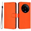 Xiaomi 14 Ultra 5G Leather Phone Case with Lanyard - Orange - 2