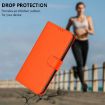 Xiaomi 14 Ultra 5G Leather Phone Case with Lanyard - Orange - 6