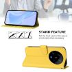 Xiaomi 14 Ultra 5G Lemon Yellow Leather Phone Case with Lanyard - 3