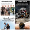 LEMFO K67 1.43" AMOLED GPS Smart Watch, Bluetooth Call/Health Monitor - 6