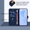 Samsung Galaxy A26 5G Navy Blue Leather Phone Case with Lanyard - 4