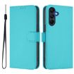 Samsung Galaxy A26 5G Lake Blue Leather Phone Case with Lanyard - 2