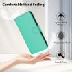 Samsung Galaxy A56 5G Green Leather Phone Case with Lanyard - 5