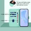 Samsung Galaxy A06 4G/5G Mint Green Leather Case with Lanyard - 4