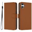 Samsung Galaxy A07 4G Brown Leather Phone Case with Lanyard - 2