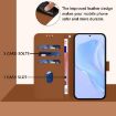 Samsung Galaxy A07 4G Brown Leather Phone Case with Lanyard - 8