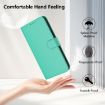 Samsung Galaxy A07 4G Green Leather Phone Case with Lanyard - 9