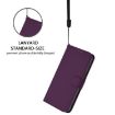 Samsung Galaxy A07 4G Violet Leather Phone Case with Lanyard - 6