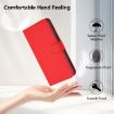 Samsung Galaxy A17 5G Red Leather Phone Case with Lanyard - 8