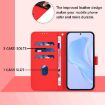 Samsung Galaxy A17 5G Red Leather Phone Case with Lanyard - 9