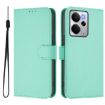 Realme 14 5G/14T 5G Leather Phone Case with Lanyard - Mint Green - 2