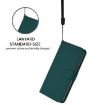 Realme Narzo 80 Pro Dark Green Leather Phone Case with Lanyard - 6