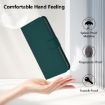 Realme Narzo 80 Pro Dark Green Leather Phone Case with Lanyard - 9