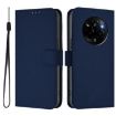 Realme Narzo 80 Pro Navy Blue Leather Phone Case with Lanyard - 2