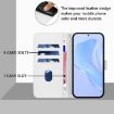 Realme Narzo 80 Pro White Leather Phone Case with Lanyard - 8