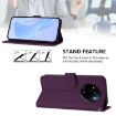 Realme Narzo 80 Pro Violet Leather Phone Case with Lanyard - 3