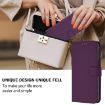 Realme Narzo 80 Pro Violet Leather Phone Case with Lanyard - 5