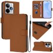 Realme Neo7 Turbo 5G Brown Leather Phone Case with Lanyard - 1