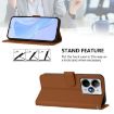 Realme Neo7 Turbo 5G Brown Leather Phone Case with Lanyard - 3