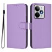 Realme Neo7 Turbo 5G Leather Phone Case with Lanyard - Lavender Purple - 2
